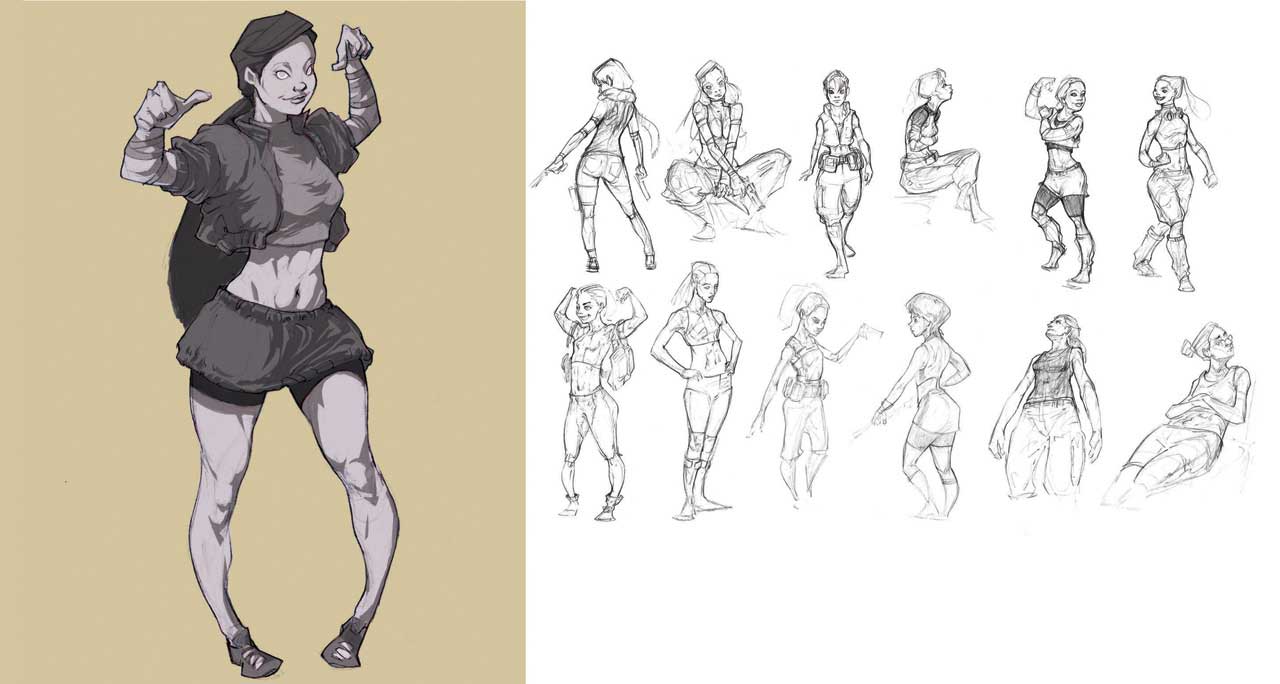 young lady large picture